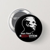 Ron Paul-Revolutions-Knopf Button (Vorne & Hinten)