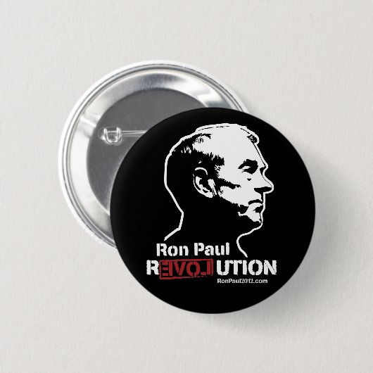 Ron Paul-Revolutions-Knopf Button (Vorne & Hinten)