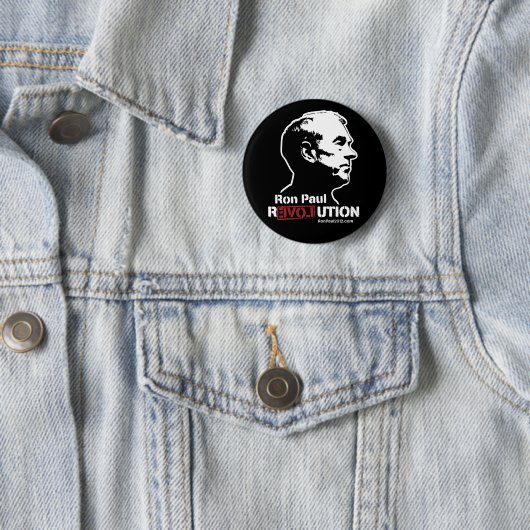 Ron Paul-Revolutions-Knopf Button (Beispiel)