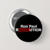 Ron Paul-Revolutions-Knopf Button (Vorne & Hinten)