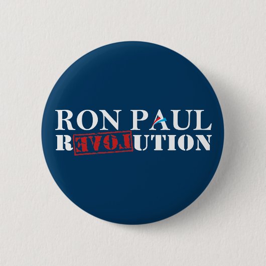 Ron Paul-Revolutions-Knopf Button (Vorderseite)