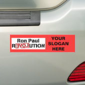 Ron Paul-Revolutions-Logo Autoaufkleber (Auf Auto)