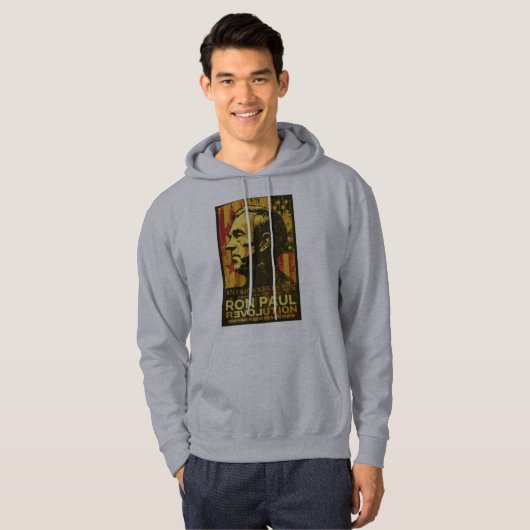 Ron Paul Revolutions-Shirt Hoodie (Vorne ganz)