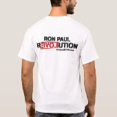 Ron Paul Revolutions-Shirt T-Shirt (Rückseite)