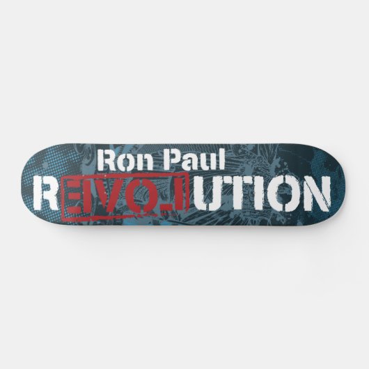 Ron Paul-Revolutions-Skateboard Skateboard (Horizontal)
