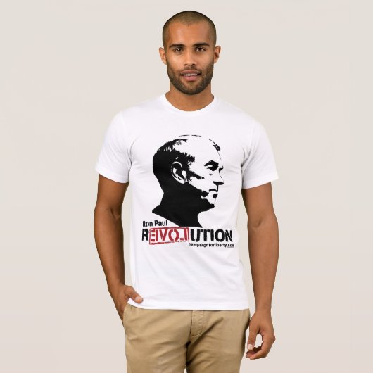 Ron Paul Revolutions-T - Shirt (Vorne ganz)