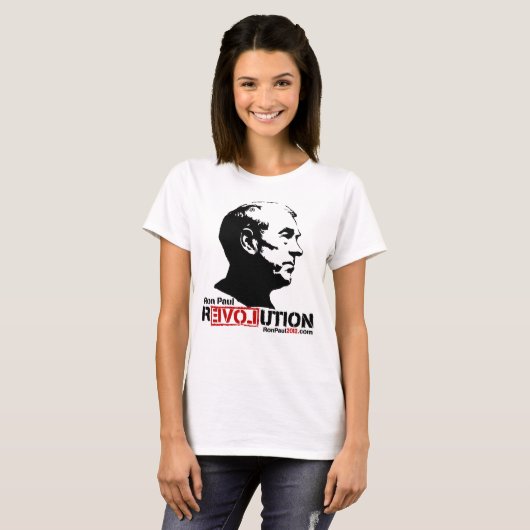 Ron Paul Revolutions-T - Shirt 2012 (Vorne ganz)