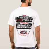 Ron Paul Revolutions-T-Shirt T-Shirt (Rückseite)