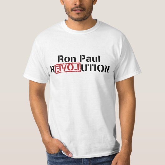 Ron Paul-Revolutions-T-Shirts T-Shirt (Vorderseite)