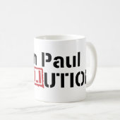 Ron Paul Revolutions-Tasse Kaffeetasse (VorderseiteRechts)