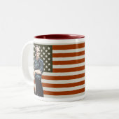 Ron Paul Revolutions-Tassen Zweifarbige Tasse (Vorderseite Links)
