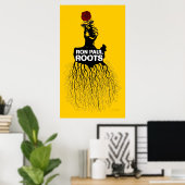 Ron Paul Roots Print Poster (Heimbüro)