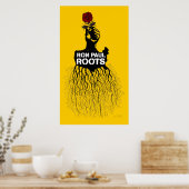 Ron Paul Roots Print Poster (Küche)