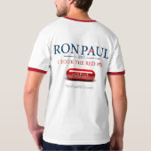 Ron Paul rotes Pillen-Shirt T-Shirt (Schwarz voll)