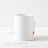 Ron Paul stellen Schablone - Revolution gegenüber Kaffeetasse (Mittel)