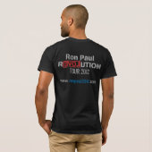 Ron Paul T-Shirt (Schwarz voll)