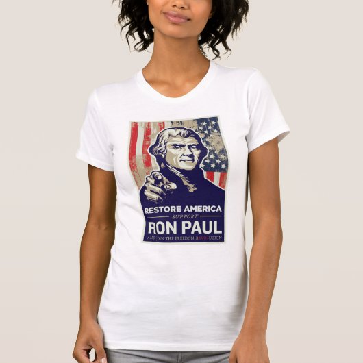 Ron Paul Thomas Jefferson Shirt (Vorderseite)