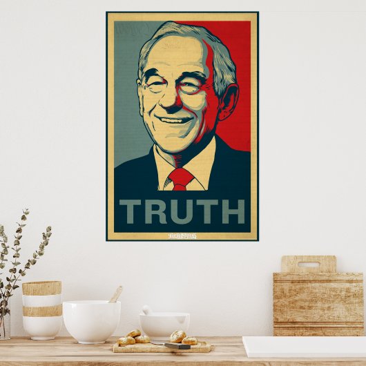 Ron Paul Truth Poster (Küche)