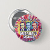 Ron Paul-Überholung 2012 Button (Vorne & Hinten)