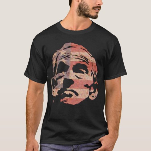 Ron Paul und die Flagge T-Shirt (Vorderseite)