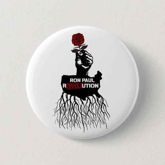 Ron Paul-Volks-Knopf Button (Vorderseite)