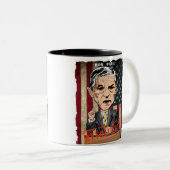 RON PAUL ZWEI-TON TASSE (VorderseiteRechts)