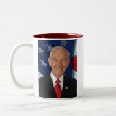 Ron Paul Zweifarbige Tasse (Links)