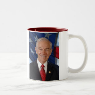 Ron Paul Zweifarbige Tasse