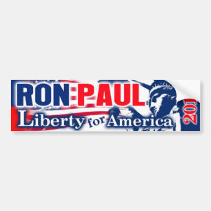 RON PAULfreiheit 2012 für AMERIKA Autoaufkleber