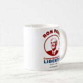 Ron Pauls Kampagne für Freiheit! Kaffeetasse (VorderseiteRechts)