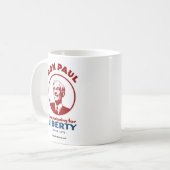 Ron Pauls Kampagne für Freiheit! Kaffeetasse (Vorderseite Links)