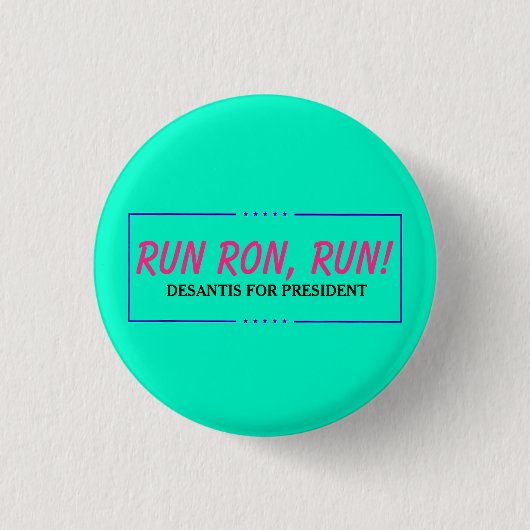 Ron, Run! Button (Vorderseite)