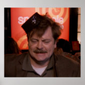 Ron Swanson Dancing Poster (Vorne)
