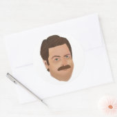 Ron Swanson Sticker Parks und Rec (Umschlag)