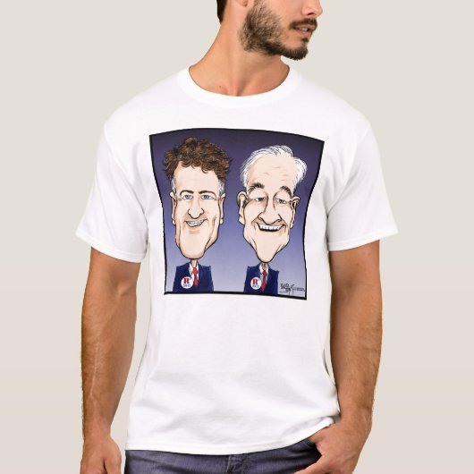 Ron- u. Rand-Paul-T - Shirt w/b (Vorderseite)