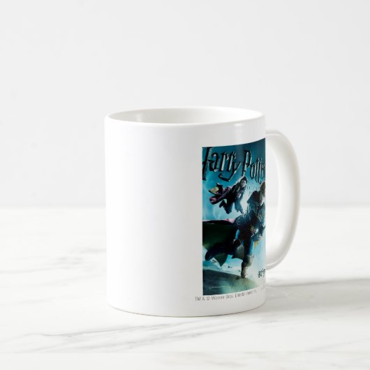 Ron und Ginny auf Besen 1 Kaffeetasse (VorderseiteRechts)