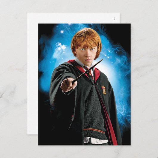 Ron Weasely Postkarte (Vorne/Hinten)