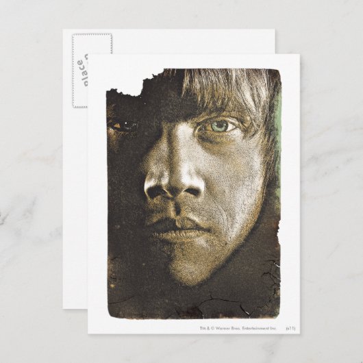 Ron Weasley 1 Postkarte (Vorne/Hinten)