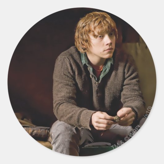 Ron Weasley 2 Runder Aufkleber (Vorderseite)