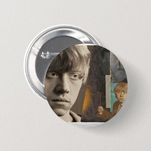 Ron Weasley 8 Button (Vorne & Hinten)