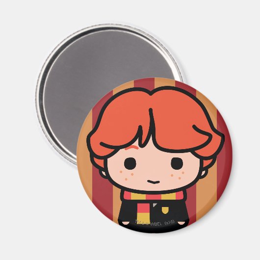 Ron Weasley Cartoon Art Magnet (Vorderseite/Rückseite)