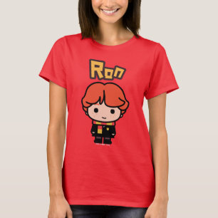 Ron Weasley Cartoon-Charakter-Kunst T-Shirt