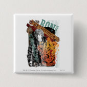 Ron Weasley Collage 1 Button (Vorderseite)