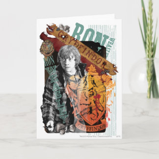 Ron Weasley Collage 1 Karte