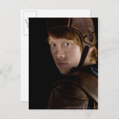Ron Weasley Geared Up Postkarte (Vorne/Hinten)