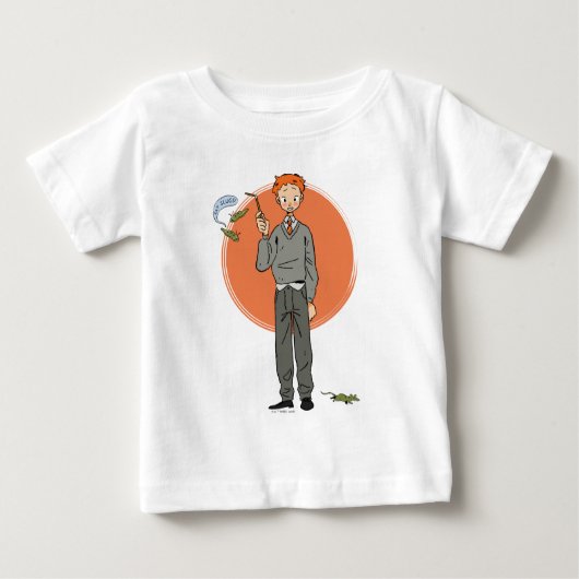 Ron Weasley Illustration "Eat Slugs" Baby T-shirt (Vorderseite)