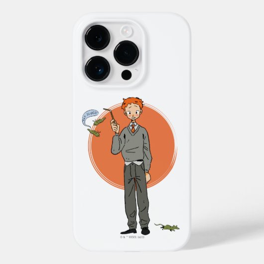 Ron Weasley Illustration "Eat Slugs" Case-Mate iPhone Hülle (Rückseite)