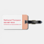 Ron Weasley Illustration "Eat Slugs" Gepäckanhänger (Rückseite horizontal)