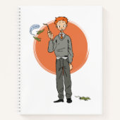 Ron Weasley Illustration "Eat Slugs" Notizblock (Vorderseite)