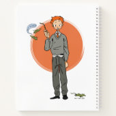 Ron Weasley Illustration "Eat Slugs" Notizblock (Rückseite)